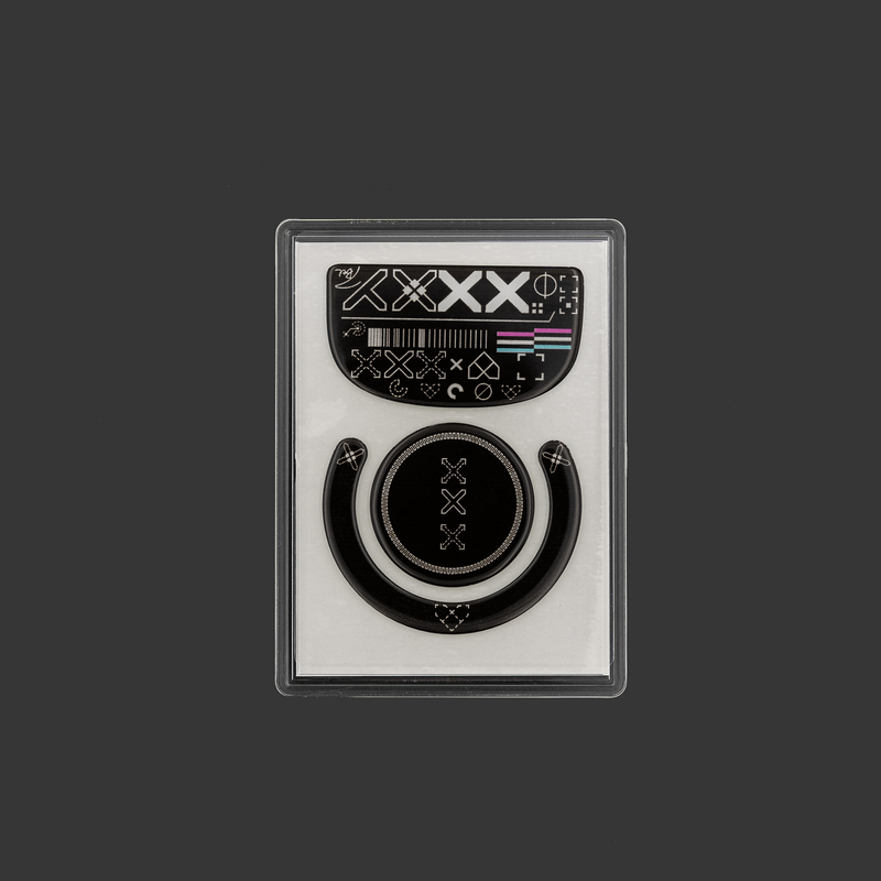 BTL.Vancer Glas Skates (schwarz) - Logitech G Pro X Superlight